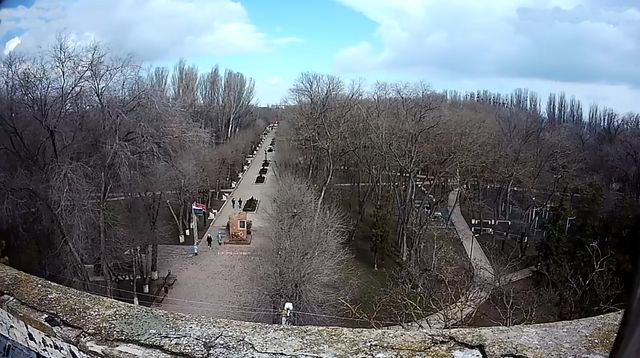 Обзорная веб камера в Комсомольском парке Феодосии