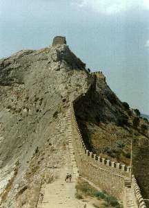 Стена Генуэзской крепости (Судак)