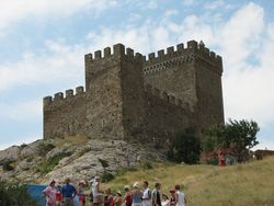 Судак - Башня в  Генуэской крепости